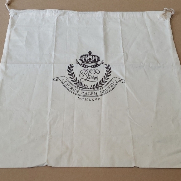 Lauren Ralph Lauren Accessories - Lauren Ralph Lauren Ivory Logo Dust Bag